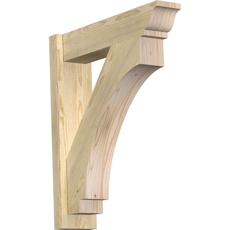 Ekena Millwork Imperial Rough Sawn Traditional Outlooker, Douglas Fir, 6"W x 24"D x 28"H OUT06X24X28IMP01RDF